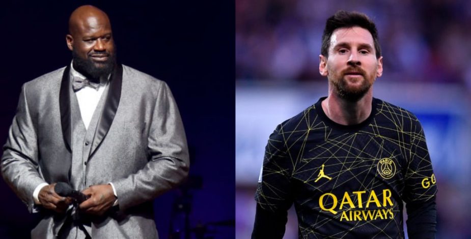 “Me gustaría conocerte, te amo”: Shaquille O’Neal se rinde a los pies de Leo Messi