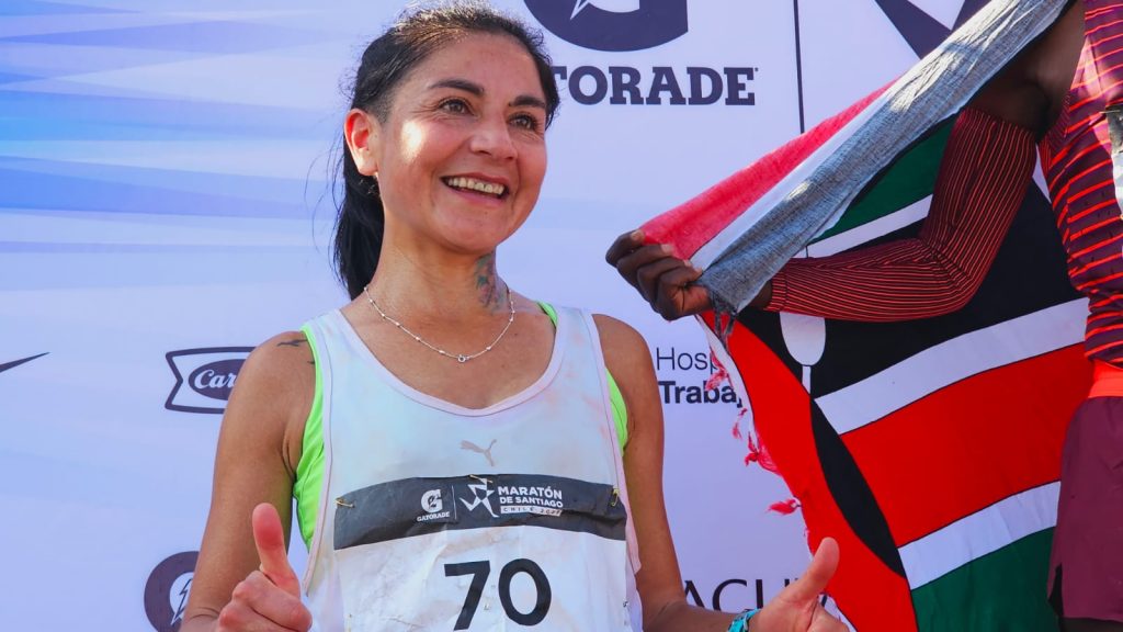 Johanna Rivas, la mejor chilena en los 42K del Maratón de Santiago: "Me sorprendí de lo que logré hoy"