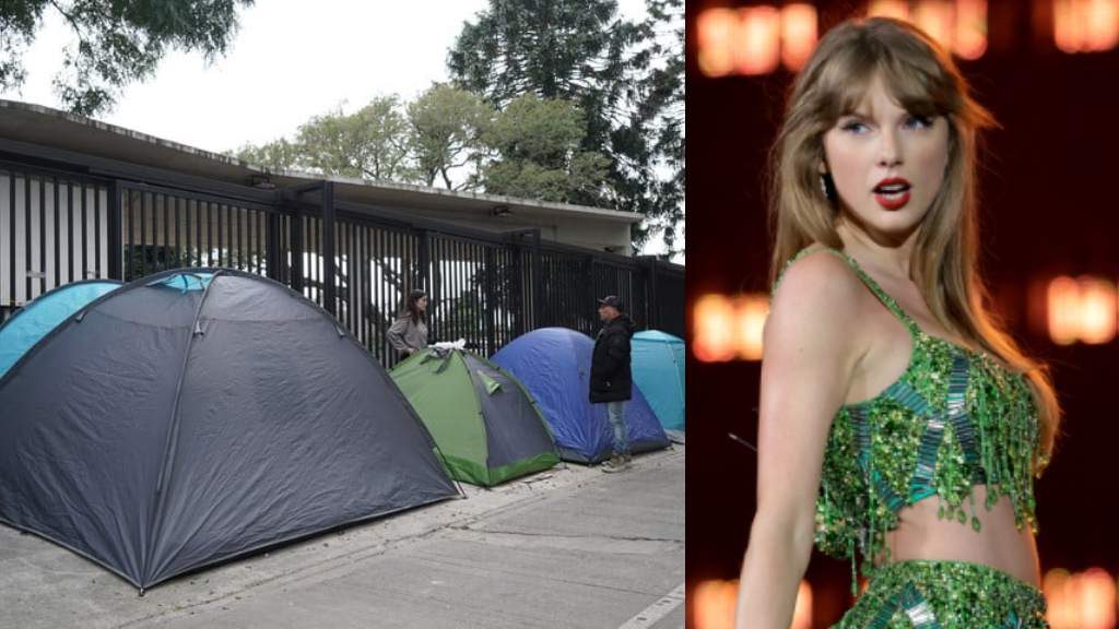 Swifties argentinos empezaron a acampar afuera del estadio a cinco meses del show de Taylor Swift