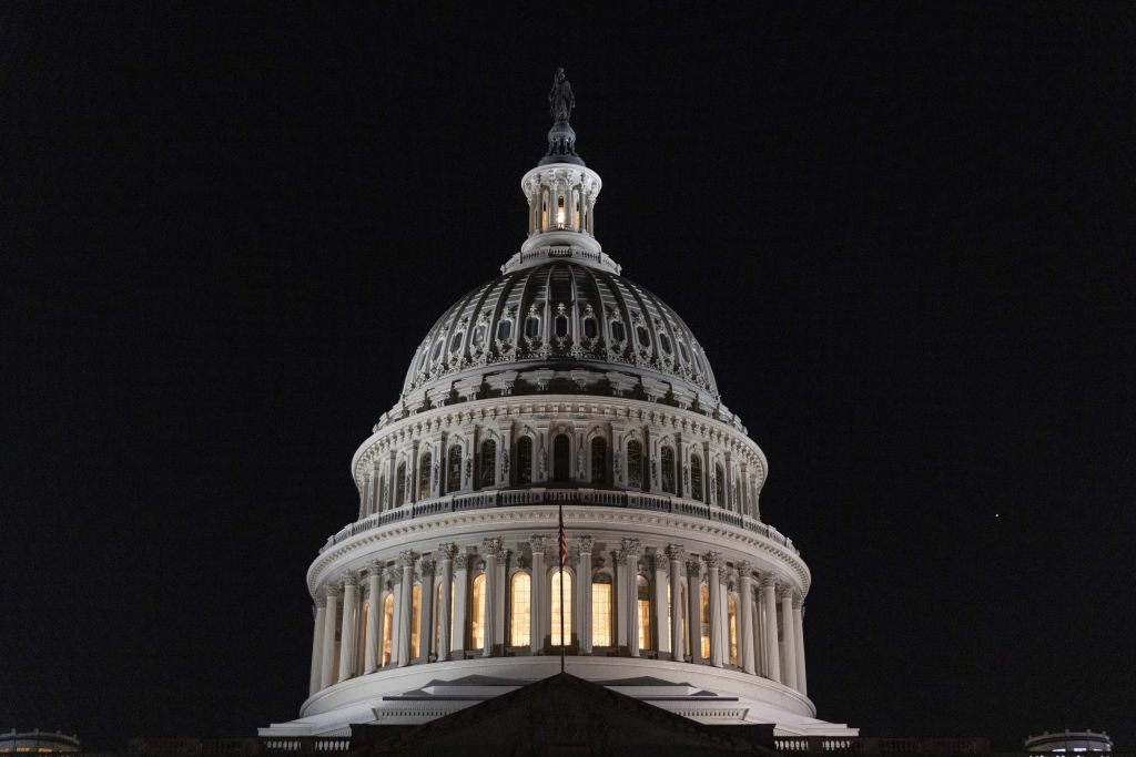 La sede del congreso de Estados Unidos en el Capitolio de Washington