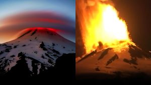 A 8 años de la última erupción: así fue la última vez que el volcán Villarrica mostró su fuerza