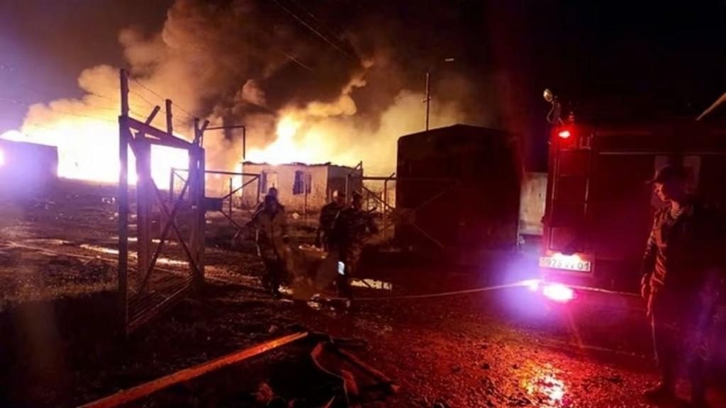 Nagorno Karabaj: al menos 20 fallecidos dejó una explosión en un depósito de combustible