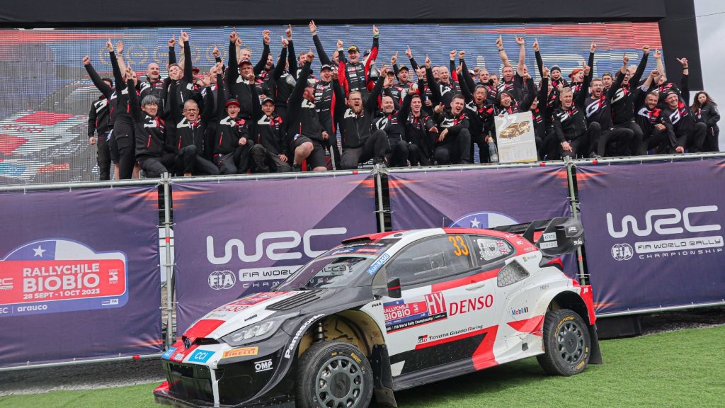 Ott Tanak se corona campeón del Rally Chile Biobío: "Estoy contento de ganar por segunda vez en Chile"