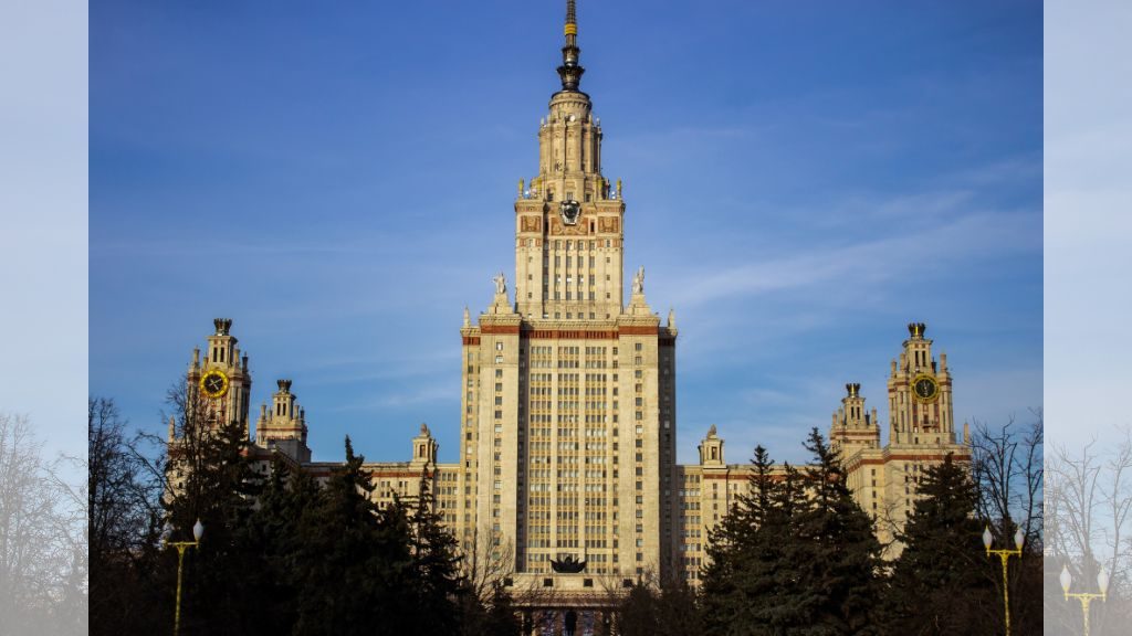 La Universidad Estatal de Moscú. / Getty Images.