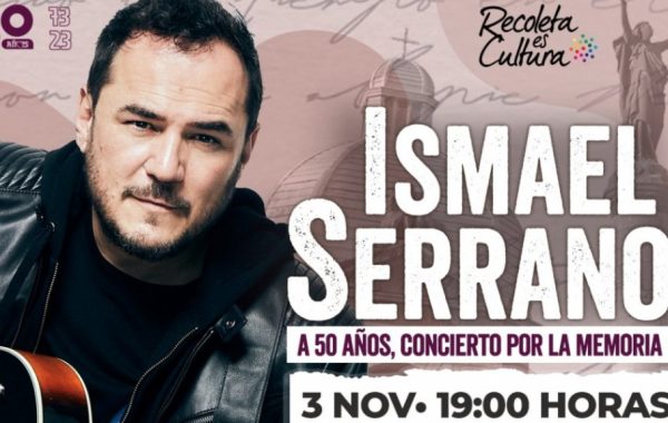 El show será gratuito: Ismael Serrano protagonizará el "Concierto por la Memoria" en Recoleta