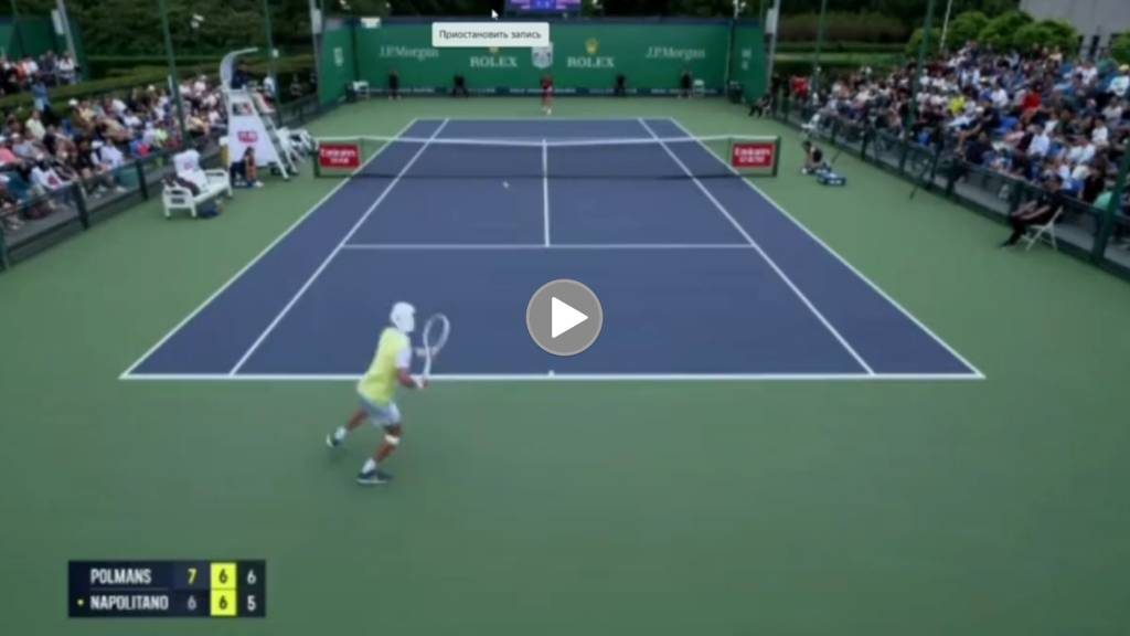 Tenista Marc Polmans es descalificado del Masters de Shanghai tras agredir a árbitro con pelotazo