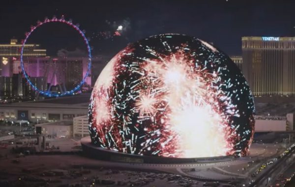 Inmersivo e increíble: así fue el impactante estreno de la sala de conciertos Sphere