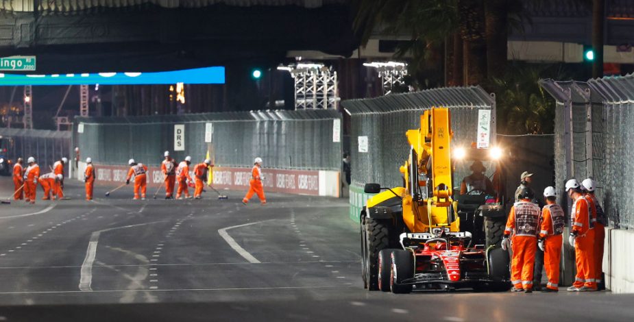 Por lo bajo, vergonzoso: Gran Premio de Las Vegas comenzó con un escándalo que afectó a Ferrari